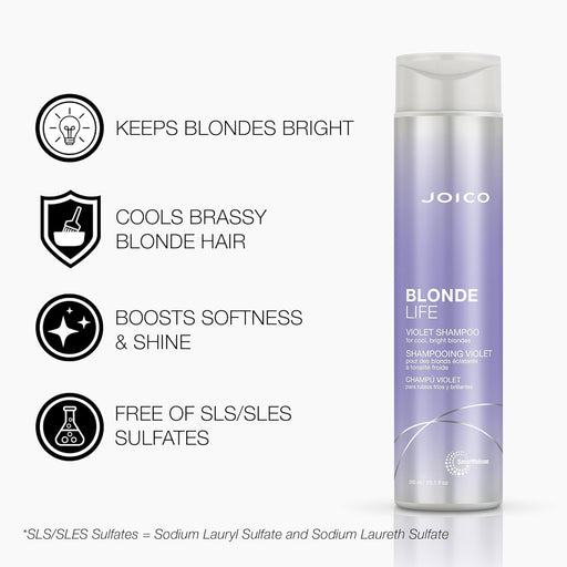 Joico Blonde Life Violet Hair Shampoo, 10.1 oz