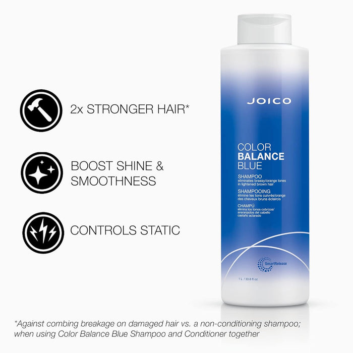 Joico Color Balance Blue Hair Shampoo, 33.8 oz