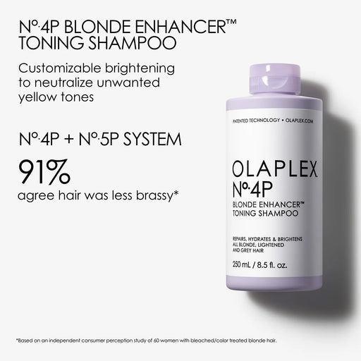 Olaplex No.4P Blonde Enhancer Toning Shampoo, 8.5 oz