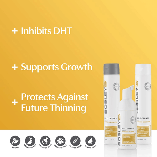 BOSLEY Defense Yellow Starter Pack For Color Treated Hair