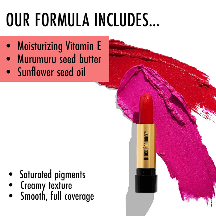 Black Radiance Perfect Tone Lipstick Lip Color, Sundrenched Bronze