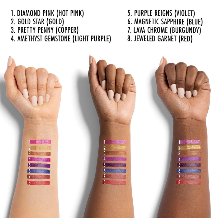 Black Radiance Metalicious Lipstick Lip Sculptor, Pretty Penny