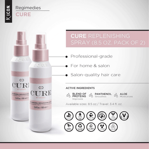 ICON Cure InstantDetanglingHealing Spray, 8.5oz