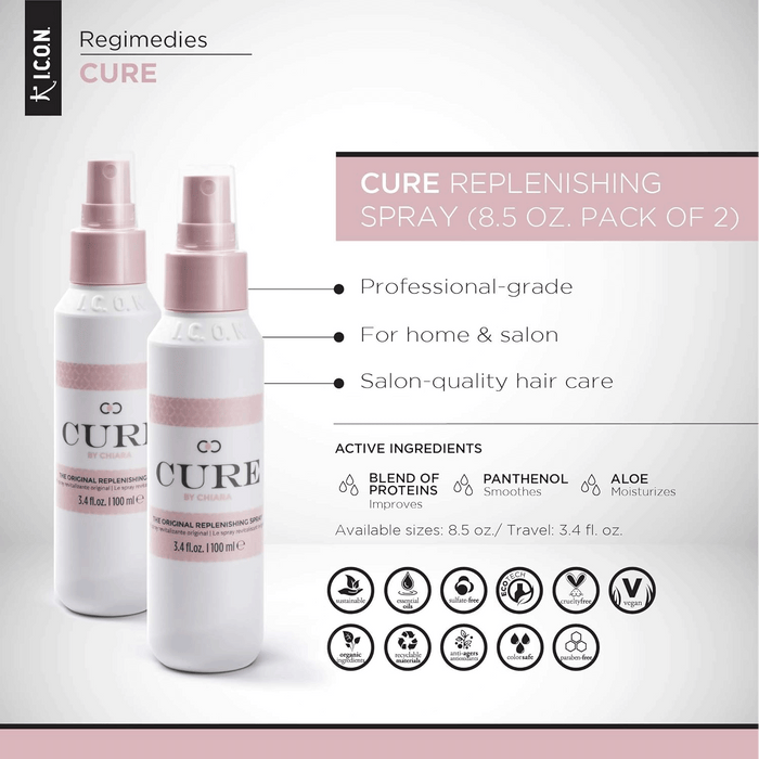ICON Cure InstantDetanglingHealing Spray, 8.5oz