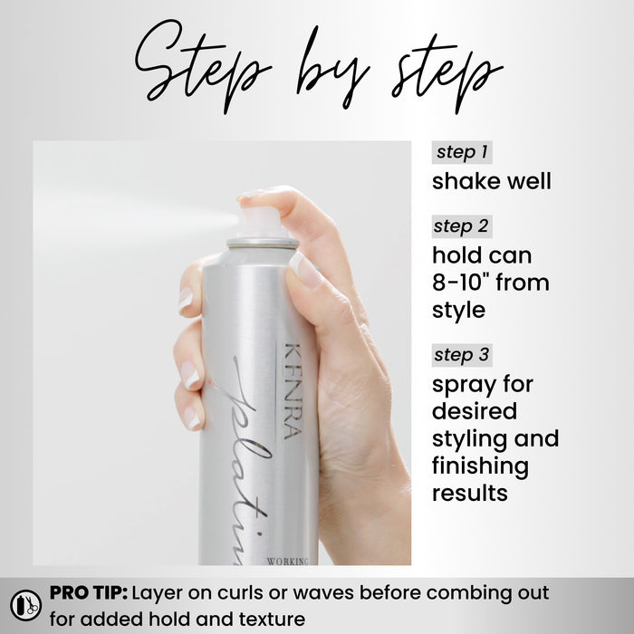 KENRA Platinum Working Spray 14 55 VOC 10oz