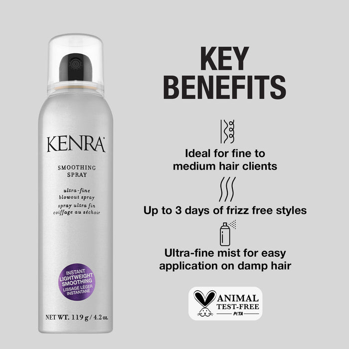 KENRA Smoothing Hair Spray, 4.2 oz