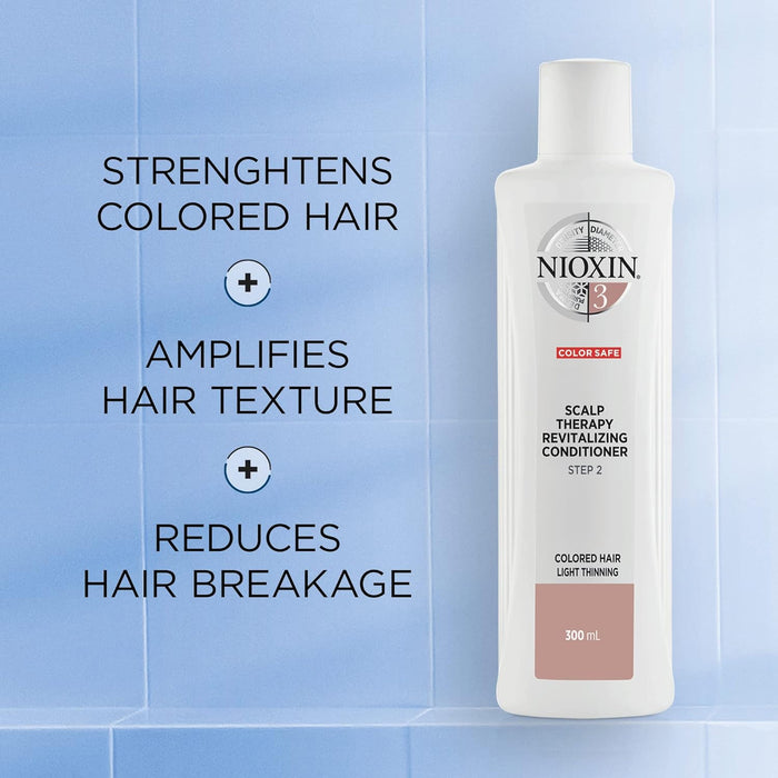 NIOXIN System 3 for Colored Hair Light Thinning, Duo, 33.8 Oz. Each