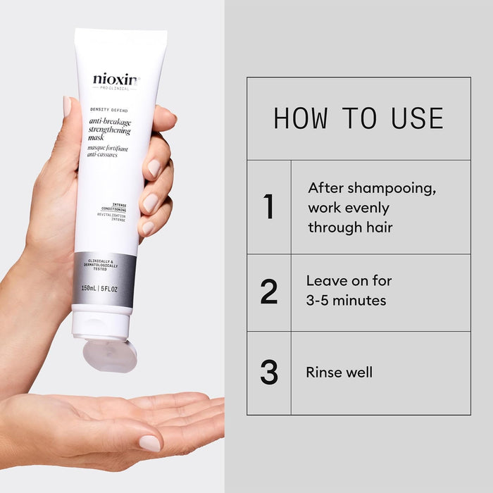 NIIXOIN Deep Protect Anti-breakage Strengthening Hair Mask, 5 Oz./150ml