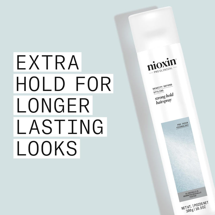 NIOXIN Density Defend Styling Strong Hold Hairspray 10 Oz.