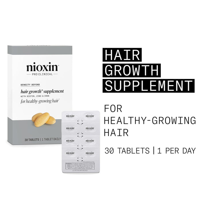 Nioxin Density Defend Hair Growth Supplements, 30 Tablets