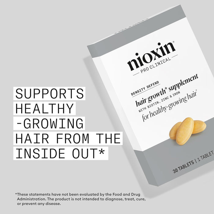 Nioxin Density Defend Hair Growth Supplements, 30 Tablets