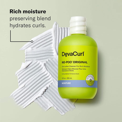 DevaCurl No Poo Shampoo Original 12 Oz.