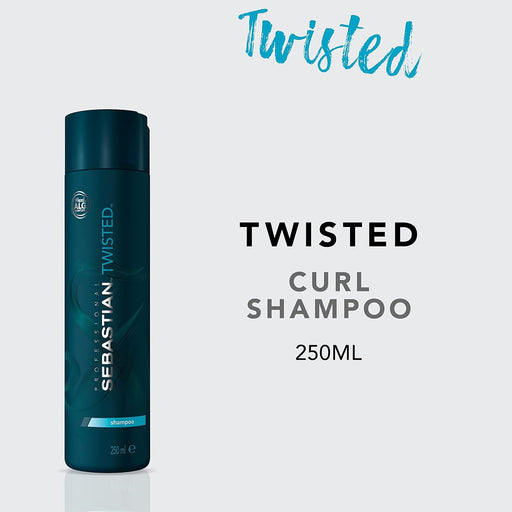 Sebastian Professional Twisted Elastic Curl Cleanser Shampoo, 8.4 oz