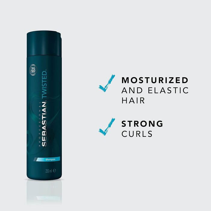 Sebastian Professional Twisted Elastic Curl Cleanser Shampoo, 8.4 oz