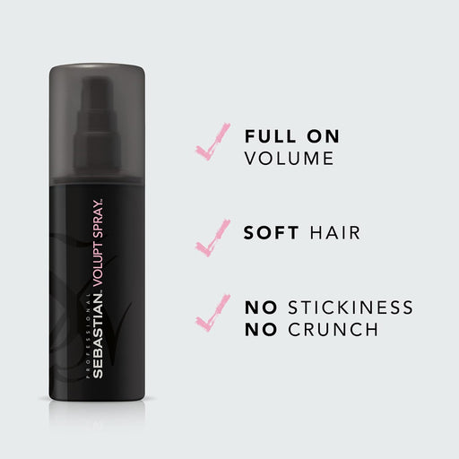 Sebastian Volupt Spray, Volume Building Spray Hair Gel, 1.7 oz