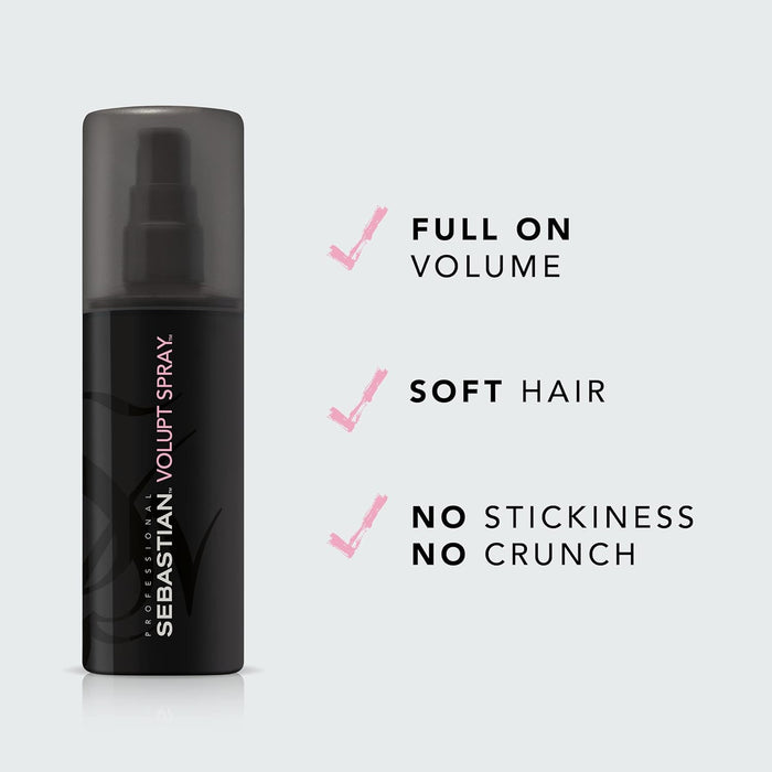 Sebastian Volupt Spray, Volume Building Spray Hair Gel, 5.1 oz