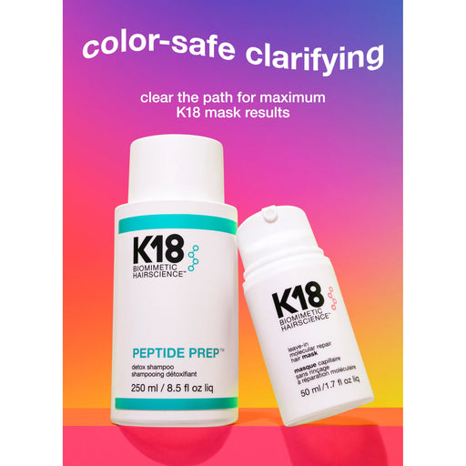 K18 Detox Shampoo Peptide Prep 8.5 oz