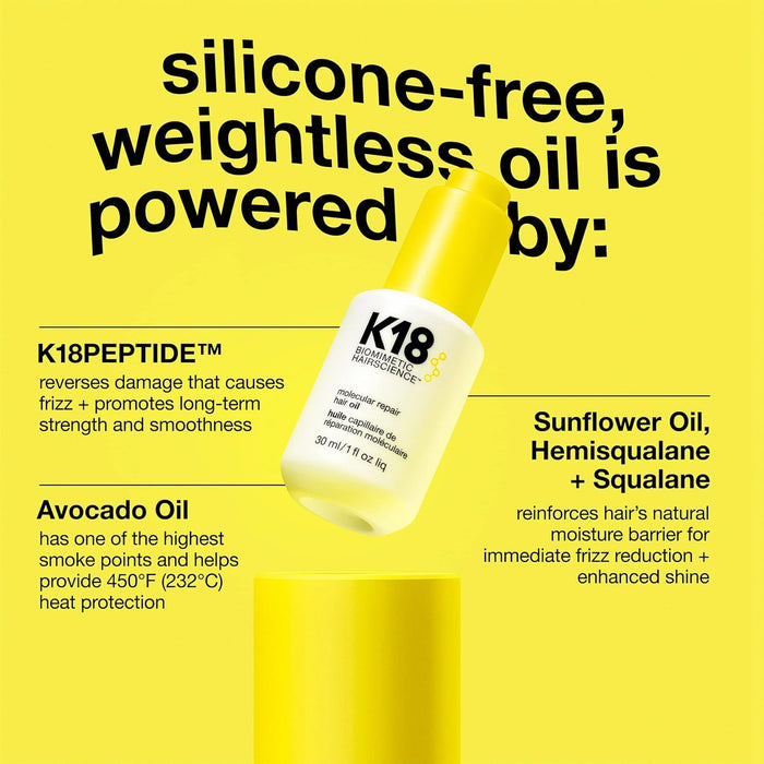 K18 Molecular Repair Hair oil 1 oz