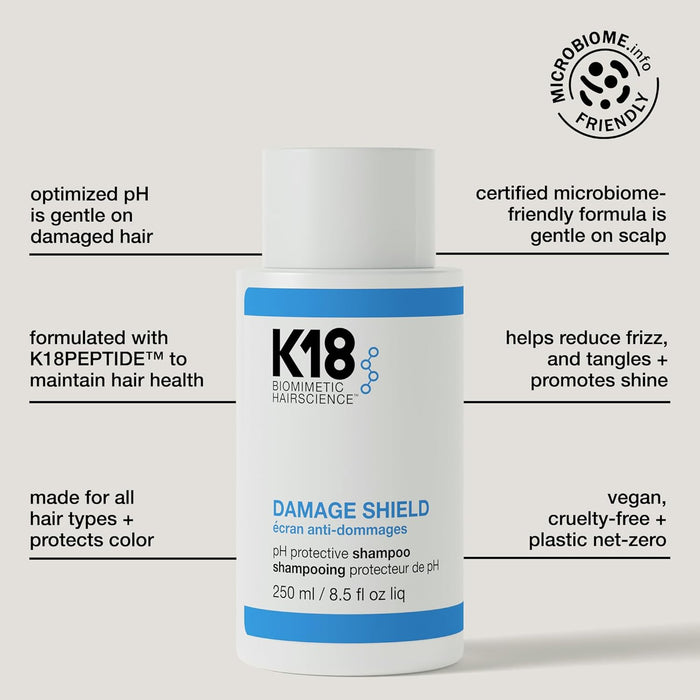 K18 Damage Shield Protective Shampoo 8.5oz