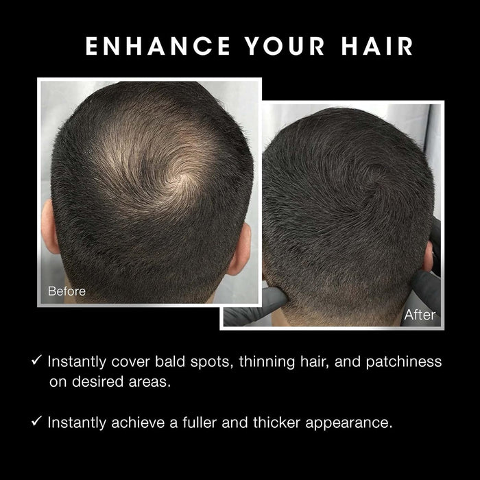Pacinos Instantly Cover Hair Fiber Kit, Brown, 0.88 oz