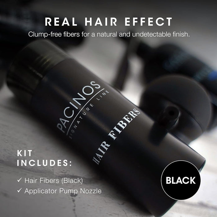 Pacinos Instantly Cover Hair Fiber Kit, Brown, 0.88 oz