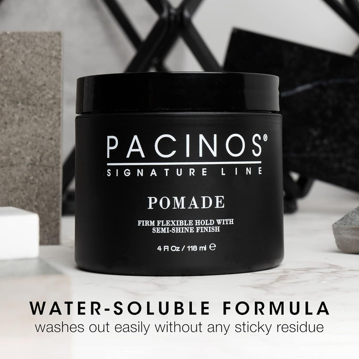 Pacinos Pomade,Flexible Hold, Frizz Control, 4 oz