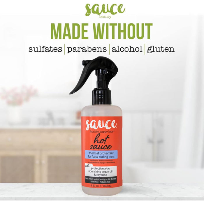 Sauce Beauty Hot Sauce Thermal Protectant Spray,8 oz