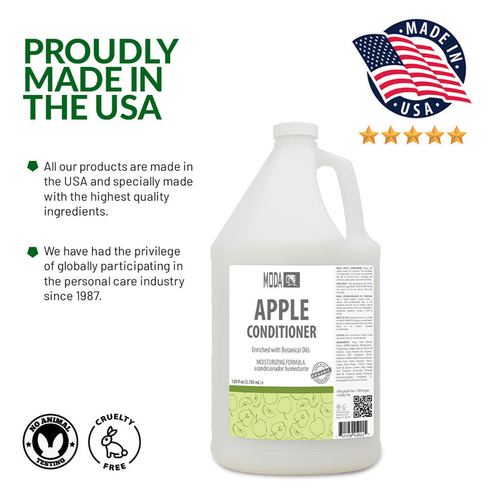 Moda Apple Conditioner, 1 Gallon