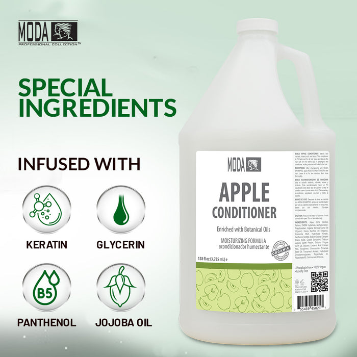 Moda Apple Conditioner, 1 Gallon