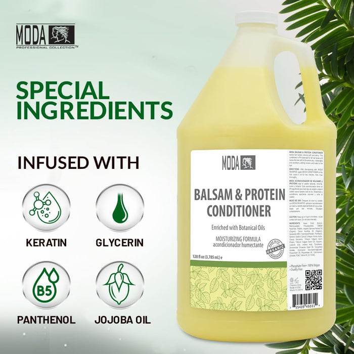 Moda Balsam Protein Conditioner, 1 Gallon