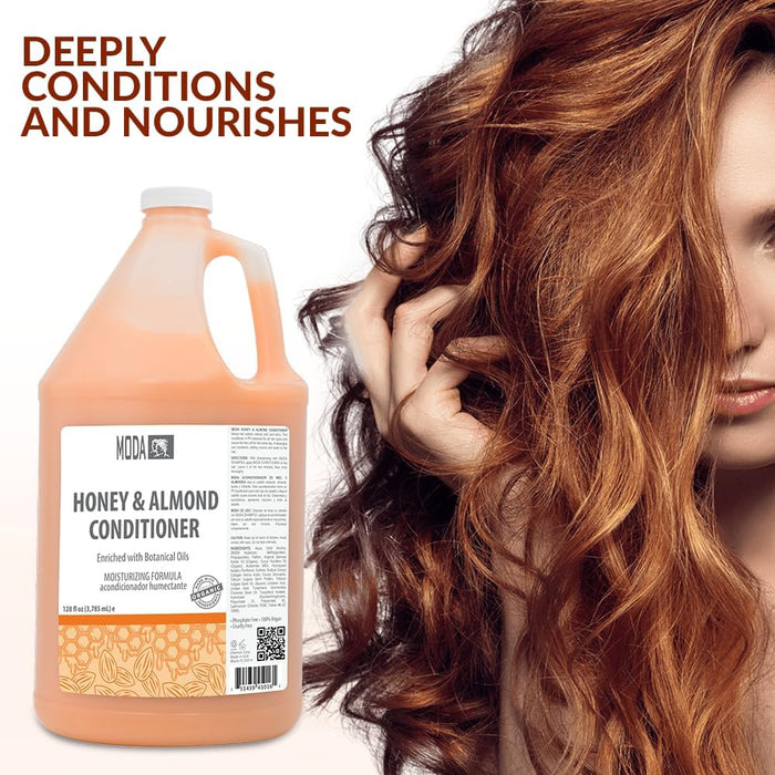 Moda Honey Almond Conditioner, 1 Gallon