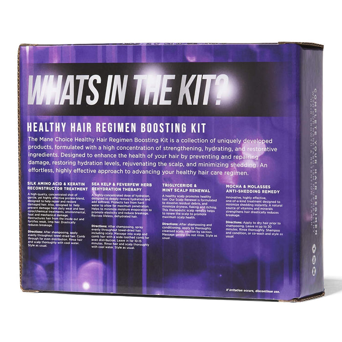 The Mane Choice Healthy Hair Regimen Boosting Kit