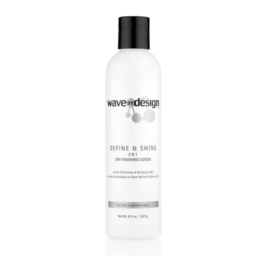 Wave by Design Define & Shine 2 N 1 Dry Finishing Lotion 8 oz