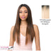 Yaki Straight Ready-To-Go Elegant Style With Heat Resistant Synthetic Wig,Two Tone Mix Off Black/Rose Gold