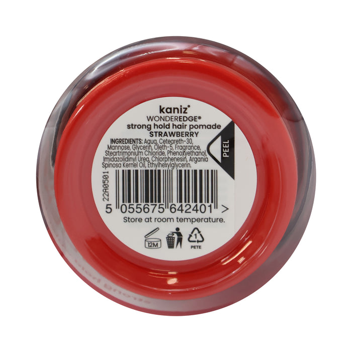 Kaniz Wonder Edge Water Based Pomade Strawberry, 4 Oz.