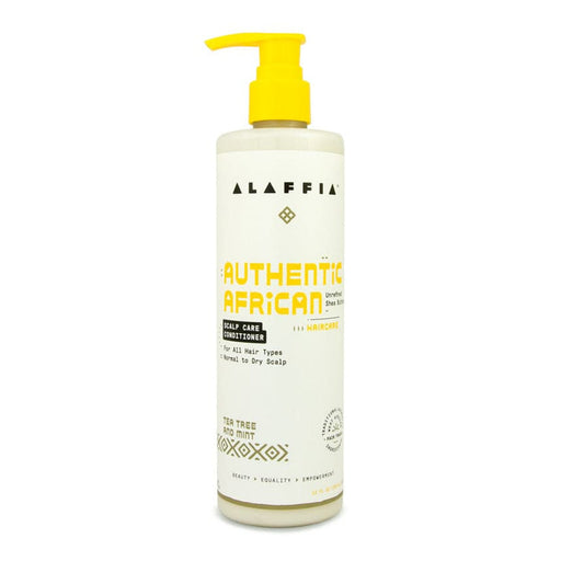 Alaffia Authentic African Tea Tree and Mint Conditioner, 12 Oz.