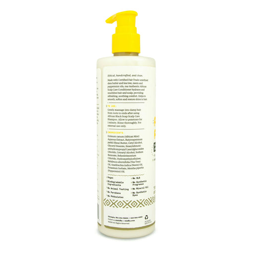 Alaffia Authentic African Tea Tree and Mint Conditioner, 12 Oz.