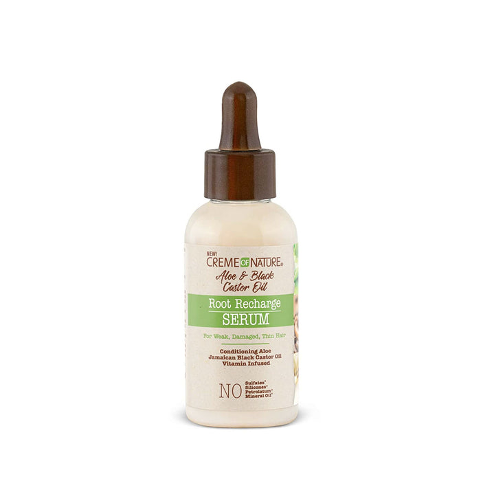Creme Of Nature Alovera and Black Castor Oil Serum, 1.7 Oz.