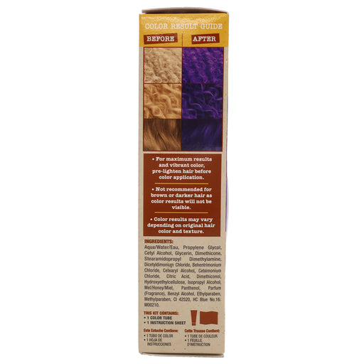 Creme Of Nature Pure Honey Semi-Permanent Hair Color, Royal Purple, 3 Oz.