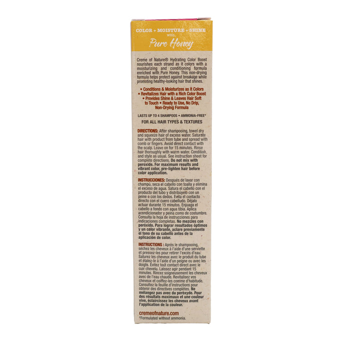 Creme Of Nature Pure Honey Semi-Permanent Hair Color, Fuchsia, 3 Oz.