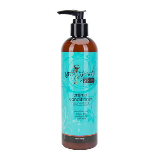 Gro Secrets Creme Conditioner with moisture-rich nutrients shea butter, avocado 12 Oz.
