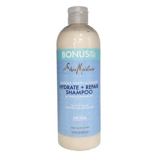 SheaMoisture, Manuka Honey Yogurt, Hydrate Repair Shampoo, 19.8 Oz.