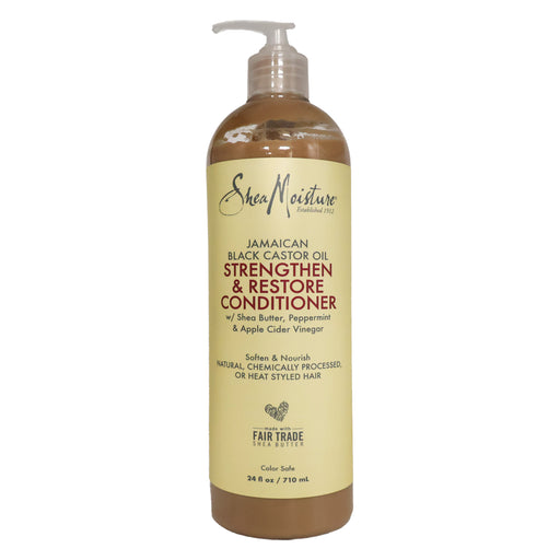 Shea Moisture Jamaican Black Castor Oil Strengthen Restore Conditioner, 24 Oz.