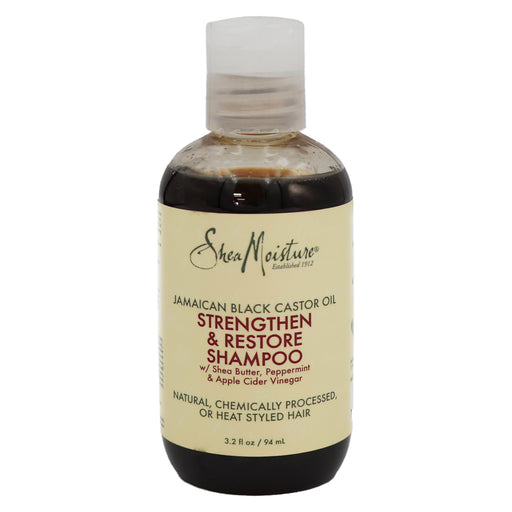 Shea Moisture Jamaican Black Castor Oil Strengthen Restore Shampoo, 3.2 Oz.