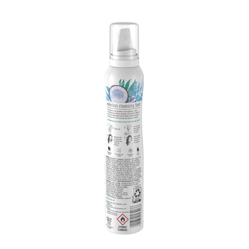 Batiste Waterless Cleansing Foam Cleanse Shine with Coconut Milk 3.6 oz