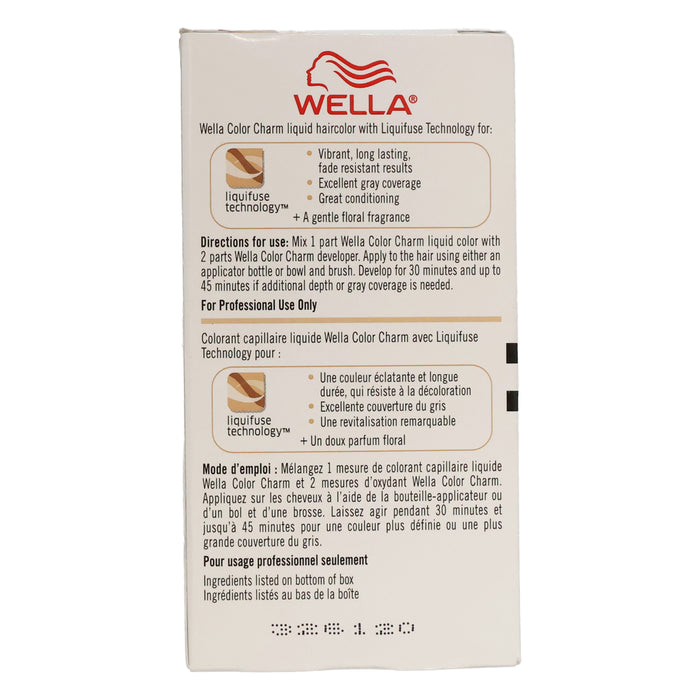 Wella Color Charm 4NN Intense Medium Brown, 1.4 Oz.