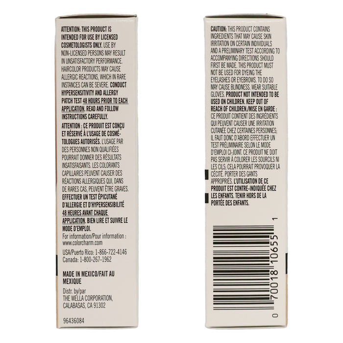 Wella Color Charm 4NN Intense Medium Brown, 1.4 Oz.