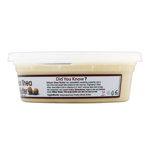 Okay Pure Naturals White Smooth African Shea Butter 8 Oz.