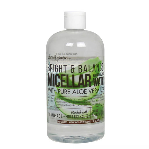 Urban Hydration Bright & Balanced Aloevera Micellar Water 16.9 Oz.