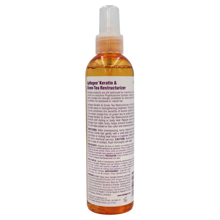 ApHogee Keratin and Green Tea Restructurizer, 8 Oz